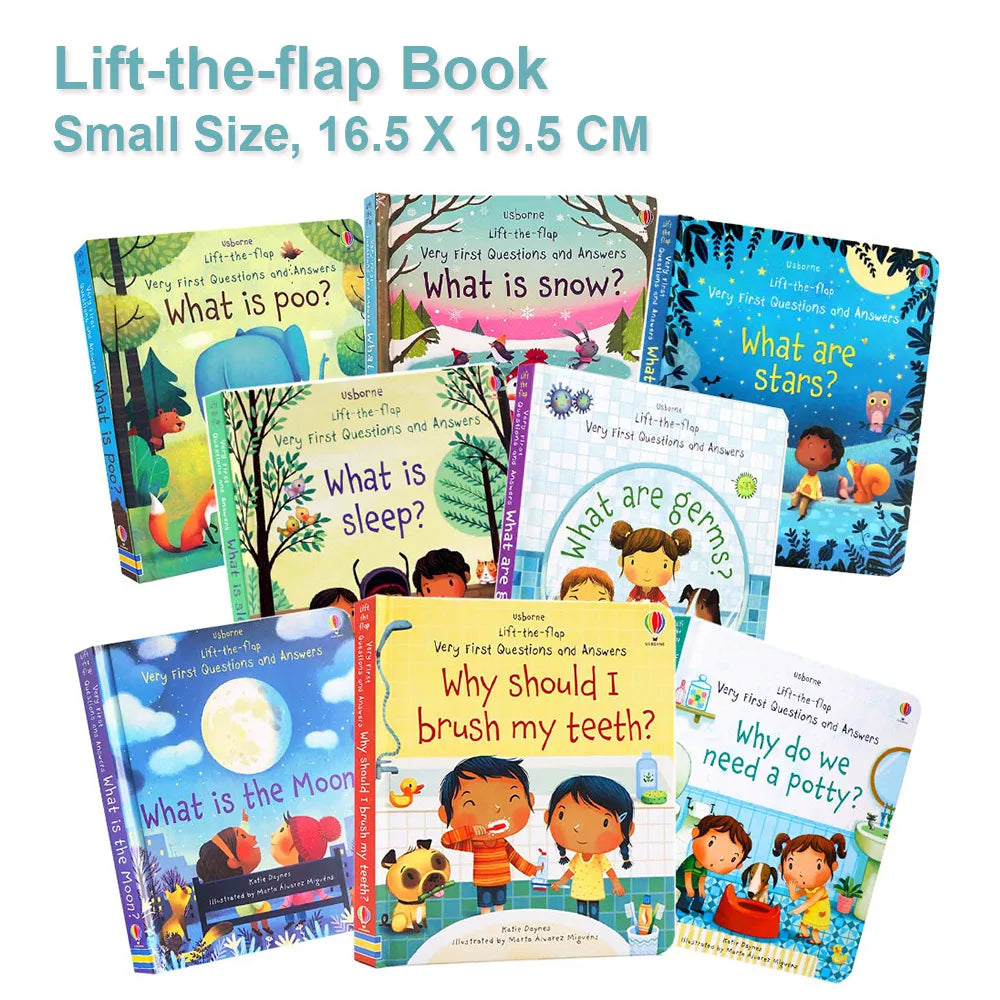 Usborne Lift The Flap Books Kids