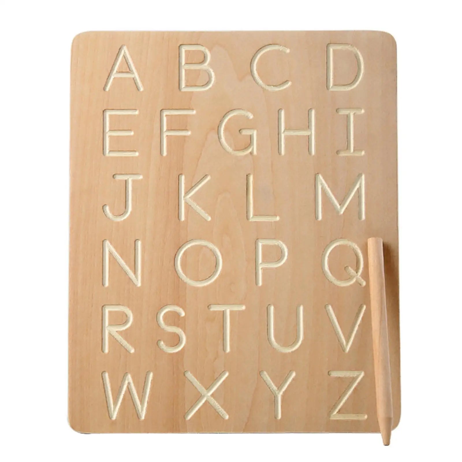 Wooden Tracing Alphabet Board