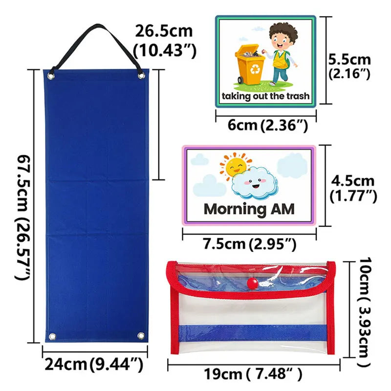 Visual Schedule Daily Routine Cards