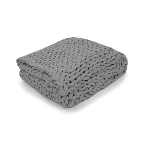 Weighted Knitted Blanket