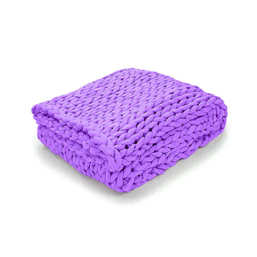 Weighted Knitted Blanket