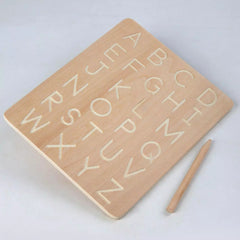 Wooden Tracing Alphabet Board